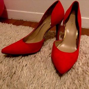 Merona Coral Pump with Gold Accent